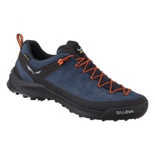 Salewa Buty trekkingowe Wildfire Leather GTX (podejście, zamsz, wodoodporne) granatowe męskie